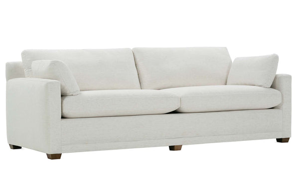 Donna 100 Inch Two Seat Fabric Sofa With Track Arms