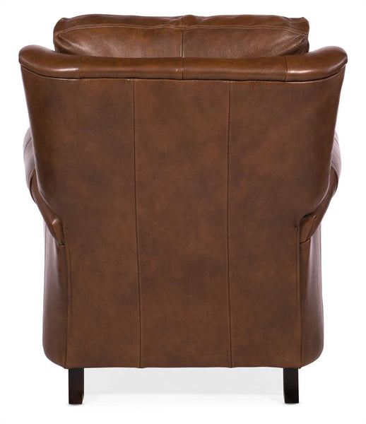 Elijah Cognac "Quick Ship" Recliner