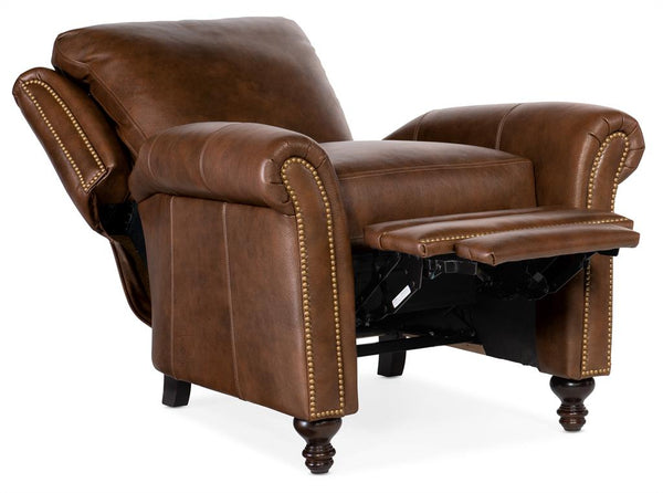 Elijah Cognac "Quick Ship" Recliner