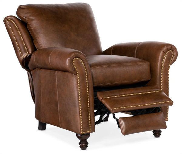 Elijah Cognac "Quick Ship" Recliner