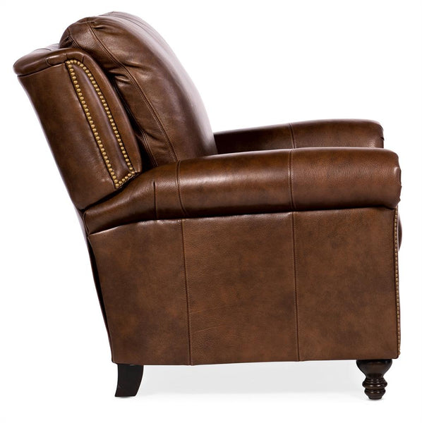 Elijah Cognac "Quick Ship" Recliner
