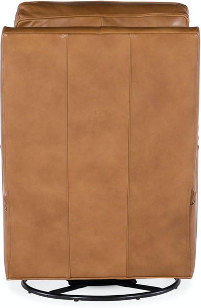 Erikson Leather SWIVEL/GLIDER Pillow Back Reclining Chair