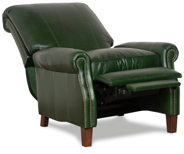 Hanover "BIG MAN" Pillow Back Leather Recliner - Relax In Oversized Comfort