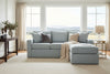 Image of Jennifer Apartment Size Sofa With Reversible Chaise
