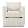 Image of Jocelyn "Quick Ship" SWIVEL Upholstered Fabric Accent Chair