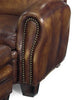 Image of Jonathan Parisian Leather Camelback Club Chair