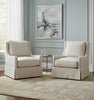 Image of Kathy "Quick Ship" Swivel Accent Chair