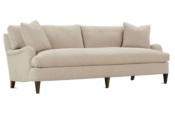 Katie 93 Inch Custom English Arm Fabric Sofa