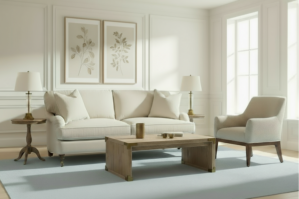 Kristen 77 Inch English Arm Two Seat Pillow Back Queen Sleeper Sofa