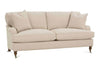 Image of Kristen 78 Inch English Arm Fabric 2 Cushion Apartment Size Sofa