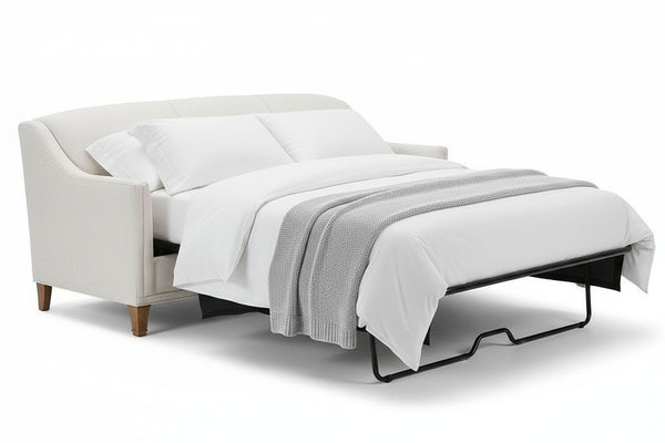 Leona 75 Inch Tight-Back Queen Fabric Couch Bed