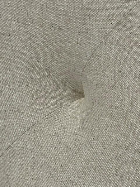 Loren Fabric "Quick Ship" Upholstered Queen Or King Tufted Platform Wing Bed