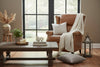 Image of Luke Tall Wing Back Leather Recliner