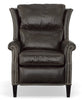 Image of Luke Tall Wing Back Leather Recliner