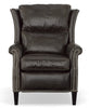 Image of Luke Tall Wing Back Leather Recliner