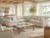 Image of Chelmsford "Quick Ship" Three Piece Pillow Back Sectional (As Configured)