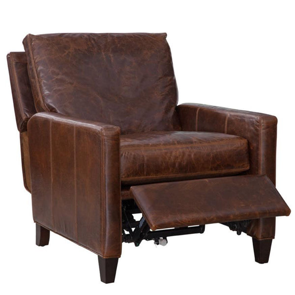 Nathan "Ready To Ship" POWER Leather Recliner (As Shown)