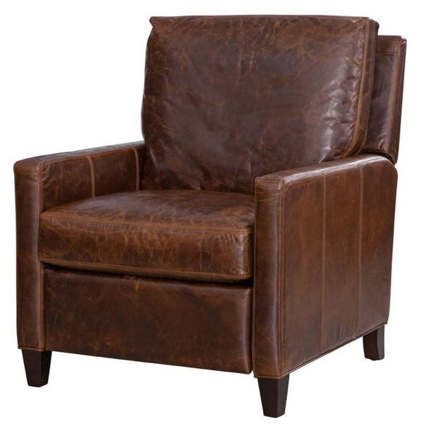 Nathan "Ready To Ship" POWER Leather Recliner (As Shown)