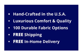 Kristen I 78 Inch English Arm Single Bench Cushion Apartment Size Fabric Sofa