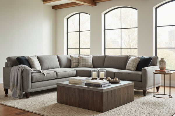 Nicole Fabric Upholstered Modular Sectional