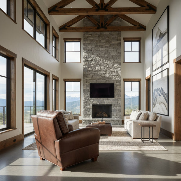 Orleans French Leather Recliner