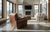Image of Orleans Leather Club Style Living Room Furniture Collection
