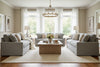 Image of Tatum 87 Inch "Quick Ship" Slipcovered Sofa