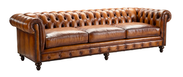 Portman 108 Inch Grand Scale Chesterfield Sofa