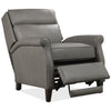 Image of Farrell Mushroom Dual Power "Quick Ship" Leather Transitional Recliner