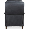 Image of Keegan Blue Dual Power "Quick Ship" Leather Transitional Recliner