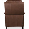 Image of Keegan Saddle Dual Power "Quick Ship" Leather Transitional Recliner