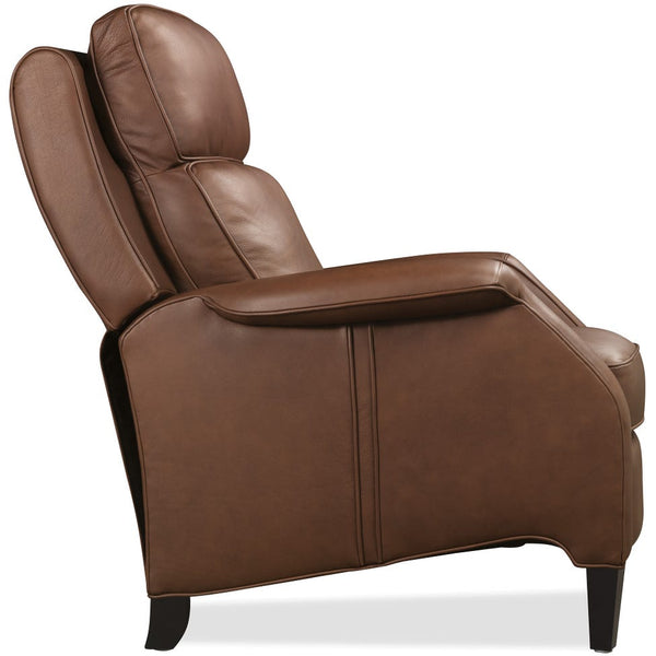 Keegan Saddle Dual Power "Quick Ship" Leather Transitional Recliner