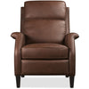 Image of Keegan Saddle Dual Power "Quick Ship" Leather Transitional Recliner