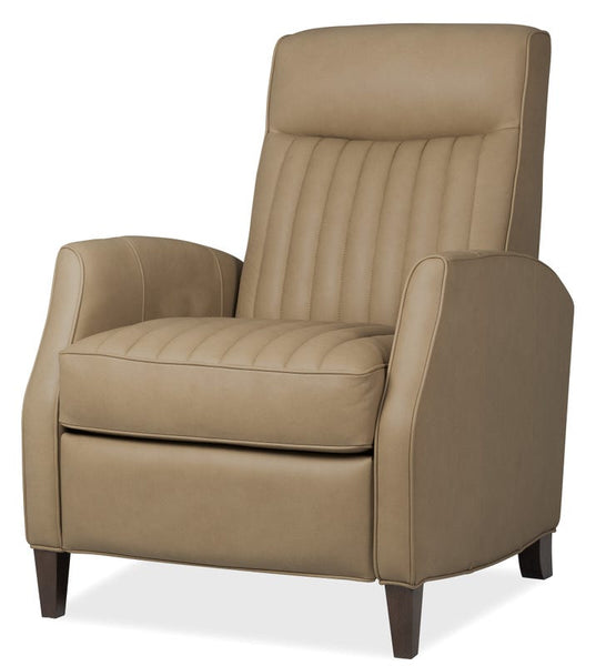 Kirby Camel Leather "Quick Ship" Recliner