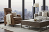 Image of Kirby Bourbon Leather "Quick Ship" Recliner