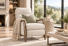 Image of Ambrose "Quick Ship" POWER Fabric Recliner Chair