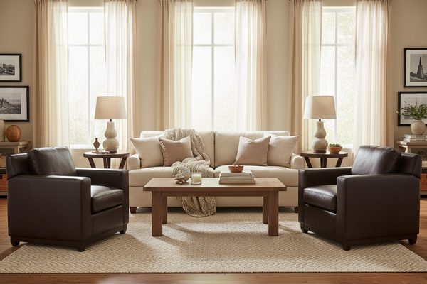 Ronald Modern Leather Collection