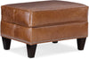 Image of Ryder Transitional Leather Ottoman