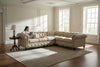 Image of Walden Leather Chesterfield Sectional