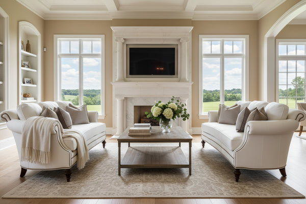 Wilson Traditional Leather Living Room Set