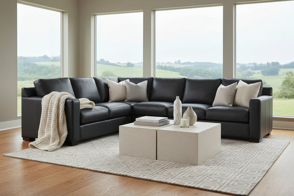 Lawrence Track Arm Two Piece Sectional (Version 2 As Configured)