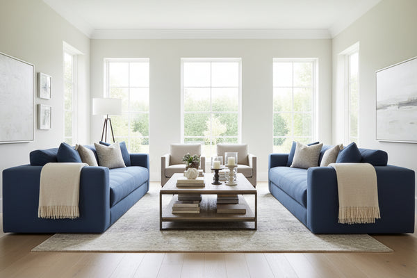 Yates 97 Inch Fabric Bench Cushion Lounge Sofa