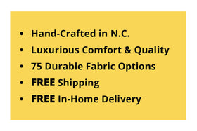 Bowen Traditional 108 Inch 8-Way Hand Tied Oversized Tufted Fabric Chesterfield Sofa