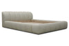 Image of Aldo Queen & King Modern Leather Low Profile Platform Bed