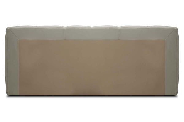 Aldo Queen & King Modern Leather Low Profile Platform Bed