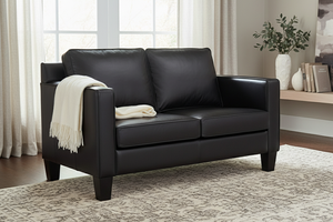 Alex Leather Loveseat