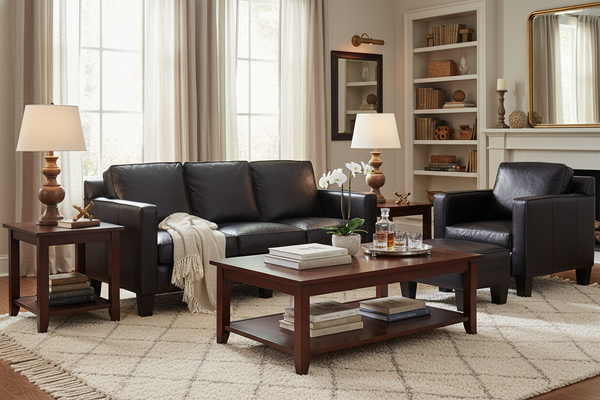 Alex Modern Apartment Size Living Room Furniture