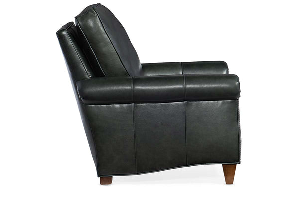 Amani Traditional Classic Leather Club Chair