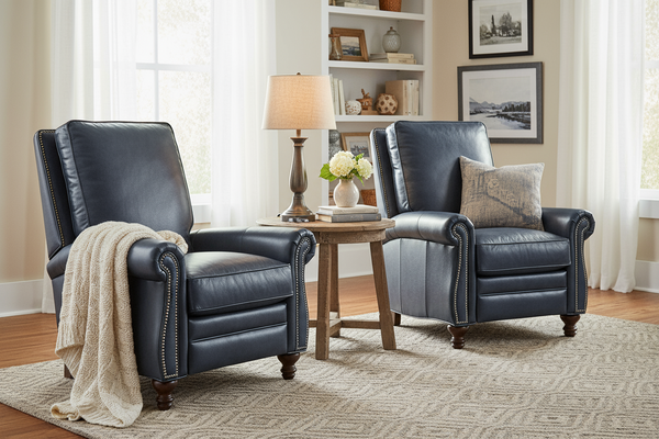 Amani Traditional Leather 8-Way Hand Tied Furniture Collection