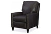 Image of Angus Small Leather Pillow Back Recliner Chair